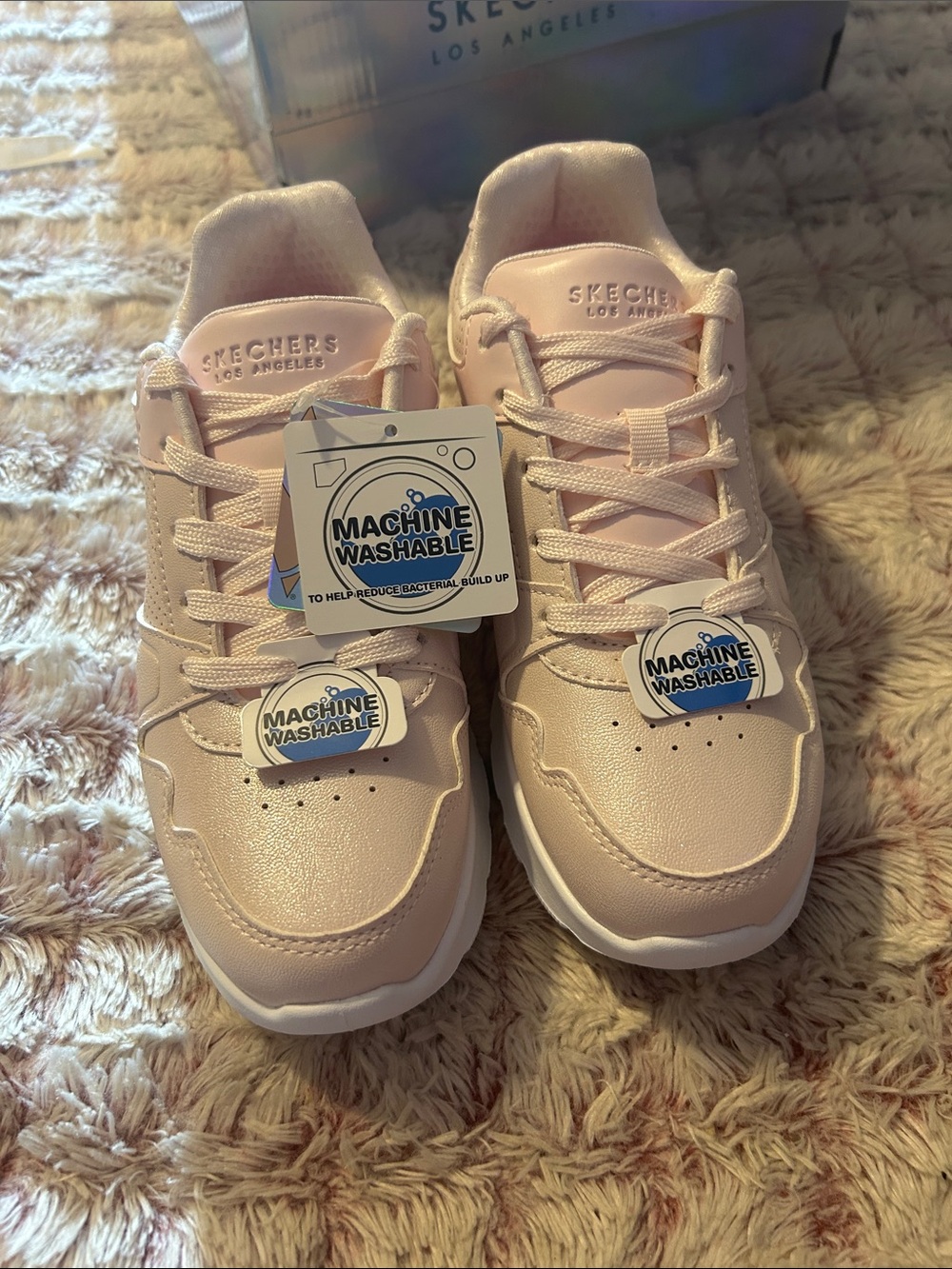 Skechers Street  Girls' Uno Lite 2.0 Pink Machine Washable Sneakers